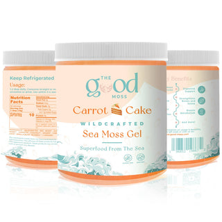 Carrot Cake Sea Moss Gel - "Limited Time Only"  Spring