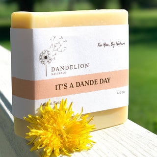 It's A Dande Day | Dandelion Flower Infused Tallow Bar Soap