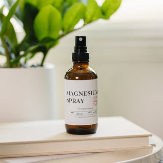 Magnesium Spray, 4oz, Glass Jar
