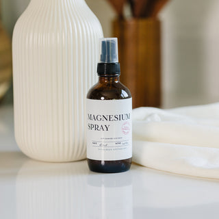 Magnesium Spray, 4oz, Glass Jar