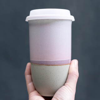 Horizon Ceramic Travel Mug – 16oz with Lid & Sleeve