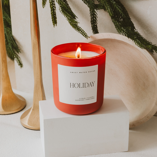 15 oz Soy Candle - Holiday Scent