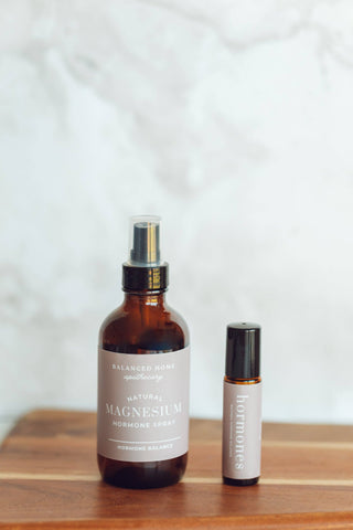 Hormone Balance Essential Oil Rollerball with Organic Wild Yam: 10ml Roll-On