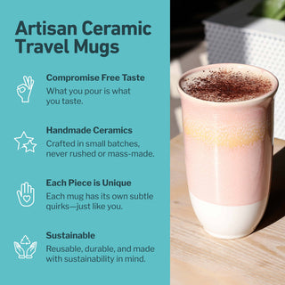 Ceramic Travel Mug - 16oz Afterglow