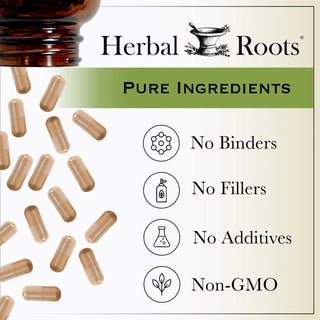 Herbal Roots Turmeric Curcumin Capsules