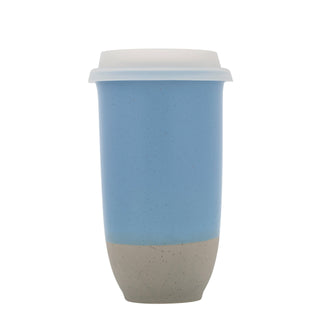 Coastal Drift Ceramic Travel Mug – 16oz Reusable Cup
