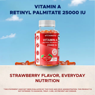 Vitamatic | Vitamin A (Retinyl Palmitate) 25000 IU