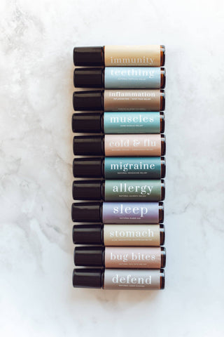 Deep Muscles Essential Oil Blend Rollerball: Muscles Roll-On