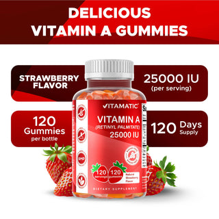 Vitamatic | Vitamin A (Retinyl Palmitate) 25000 IU