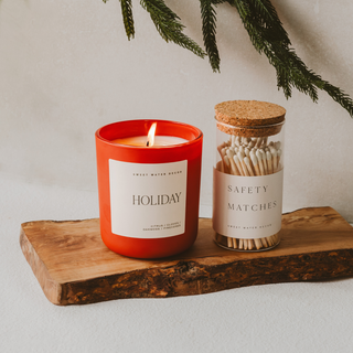 15 oz Soy Candle - Holiday Scent