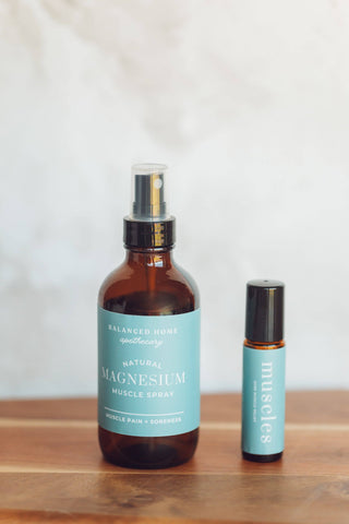 Deep Muscles Essential Oil Blend Rollerball: Muscles Roll-On