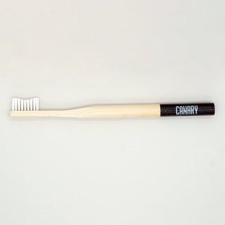 Bamboo Toothbrush: 1 Brush - Black Tip