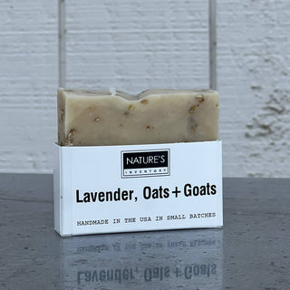 Lavender, Oats + Goats Soap