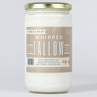 Vanilla Whipped Tallow Moisturizer | 100% Natural Skincare: 9oz