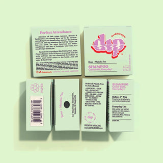 Color Safe Shampoo Bar For Every Day - Rose & Matcha Tea 4oz