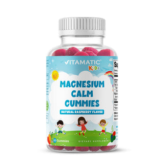 Vitamatic Kids Magnesium Calm Gummies | 60 Vegan Gummies