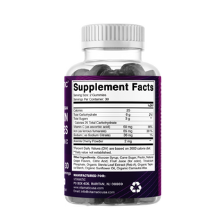 Vitamatic Iron Gummies for Women & Men - 60 Vegan Gummies