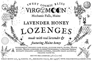 Lavender Honey Lozenges