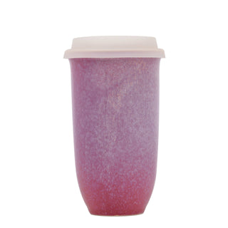 Astral Bloom Ceramic Travel Mug – 16oz Reusable Cup