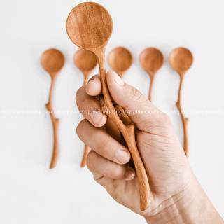 Branch Tree Wooden Spoon - Kitchen Serving Utensils