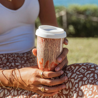 Jupiter Ceramic Travel Cup – 16oz with Lid & Sleeve