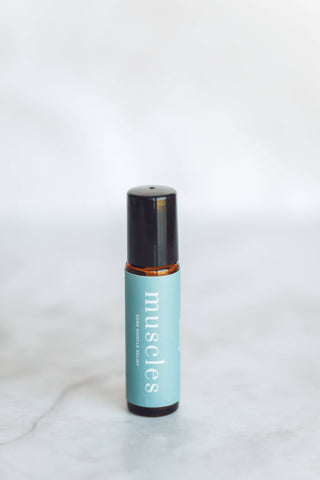 Deep Muscles Essential Oil Blend Rollerball: Muscles Roll-On