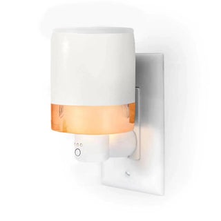 Outlet Wax Melt Warmer with 3,6, and 9 Hour Timer: Clay