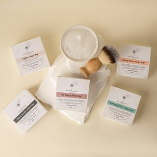 Shave Soap | Shave Puck | Tallow Shave Bar | Be Happy