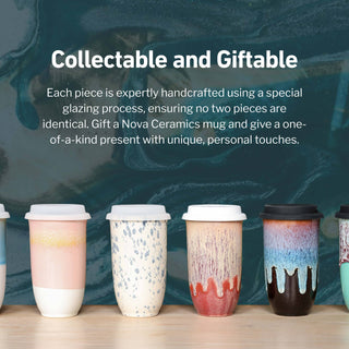 Jupiter Ceramic Travel Cup – 16oz with Lid & Sleeve