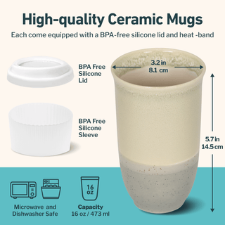 Mist Cup 16oz (Includes Lid & Band)