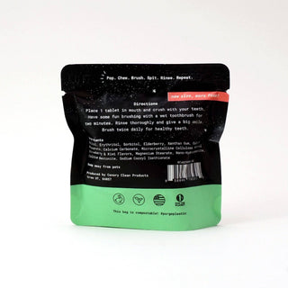 Watermelon Toothpaste Tablets - NEW & IMPROVED!: 1 month sample pouch - 63 tablets