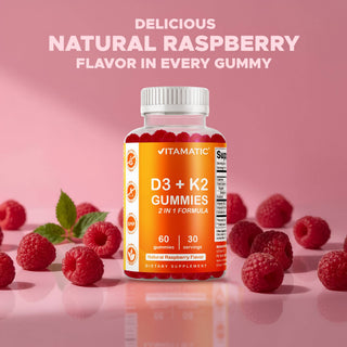 Vitamatic D3 K2 | 60 Vegan Gummies