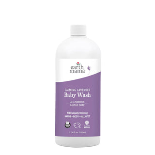 Calming Lavender Castile Baby Wash: 6.27 oz