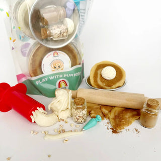 Cinnamon Roll Kiddough Play Kit