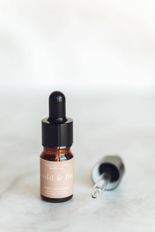 Cold and Flu Essential Oil Blend: 10ml Roll-On